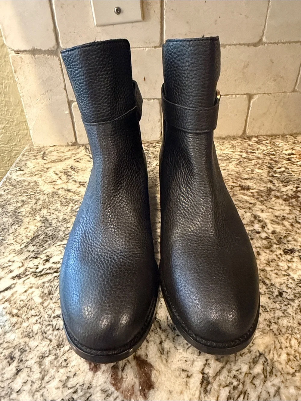 Tory Burch Brooke Ankle Boot in Black Leather